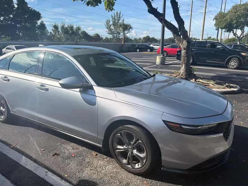 2024 Honda Accord at pickup, passenger side